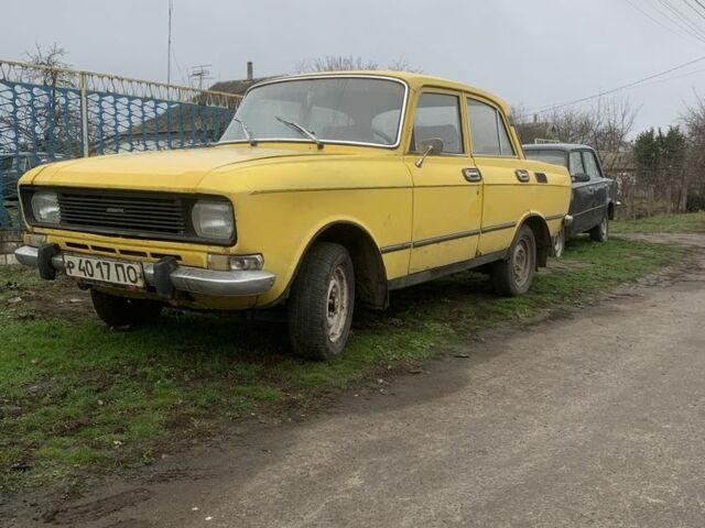 Жовтий Москвич / АЗЛК 2140, об'ємом двигуна 1.5 л та пробігом 147 тис. км за 308 $, фото 1 на Automoto.ua