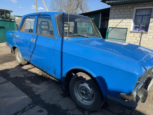 Синий Москвич / АЗЛК 2140, объемом двигателя 1 л и пробегом 890 тыс. км за 700 $, фото 1 на Automoto.ua