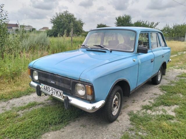 Синий Москвич / АЗЛК 2140, объемом двигателя 0 л и пробегом 2 тыс. км за 481 $, фото 1 на Automoto.ua