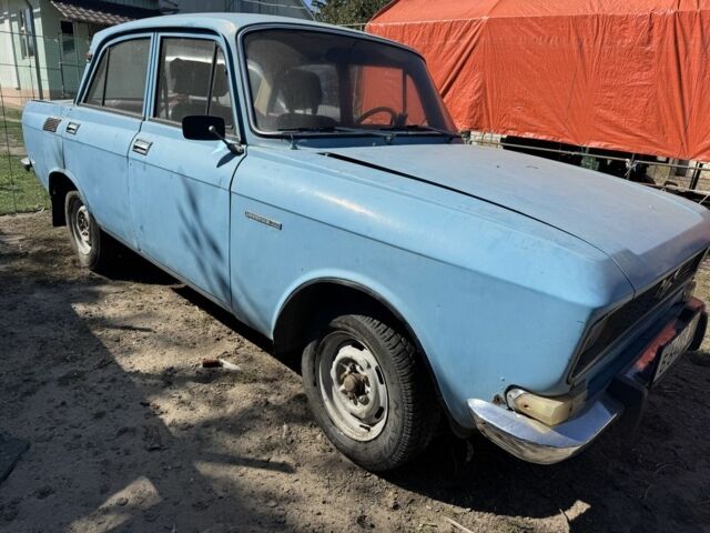 Синій Москвич / АЗЛК 2140, об'ємом двигуна 1.5 л та пробігом 80 тис. км за 146 $, фото 1 на Automoto.ua