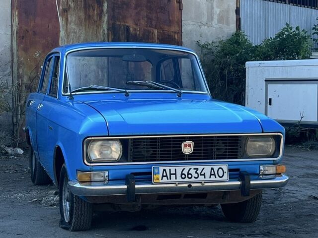 Синий Москвич / АЗЛК 2140, объемом двигателя 1.5 л и пробегом 120 тыс. км за 999 $, фото 1 на Automoto.ua