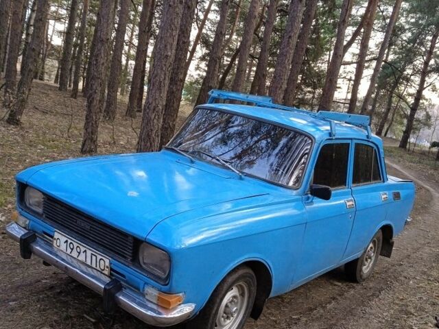 Синій Москвич / АЗЛК 2140, об'ємом двигуна 0 л та пробігом 75 тис. км за 327 $, фото 1 на Automoto.ua