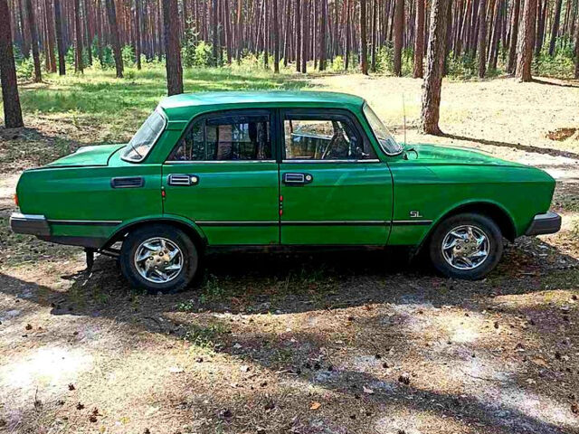 Зеленый Москвич / АЗЛК 2140, объемом двигателя 1.5 л и пробегом 120 тыс. км за 800 $, фото 1 на Automoto.ua