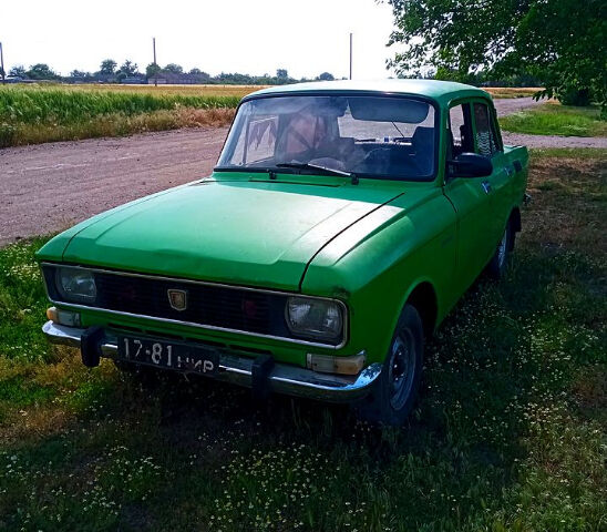Зеленый Москвич / АЗЛК 2140, объемом двигателя 1.5 л и пробегом 200 тыс. км за 500 $, фото 1 на Automoto.ua