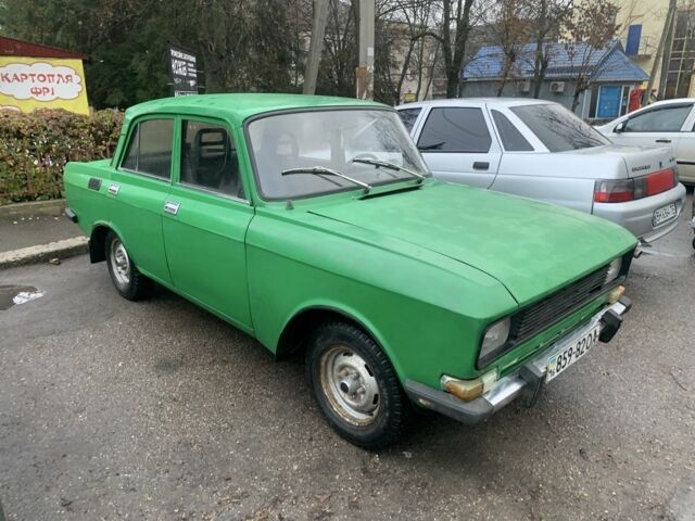 Зеленый Москвич / АЗЛК 2140, объемом двигателя 1.5 л и пробегом 95 тыс. км за 355 $, фото 1 на Automoto.ua