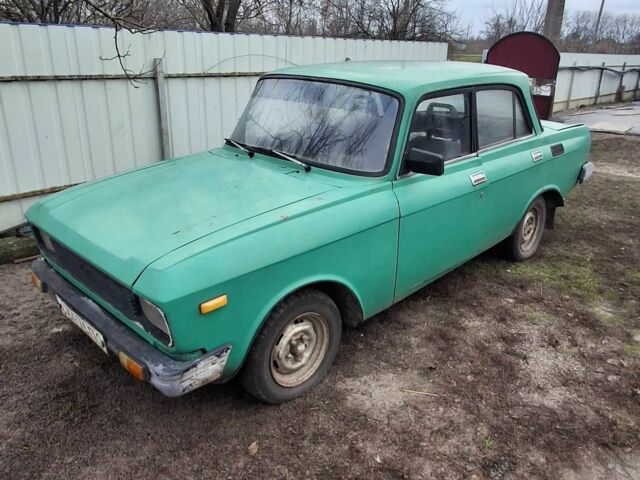 Зелений Москвич / АЗЛК 2140, об'ємом двигуна 1.6 л та пробігом 100 тис. км за 296 $, фото 1 на Automoto.ua