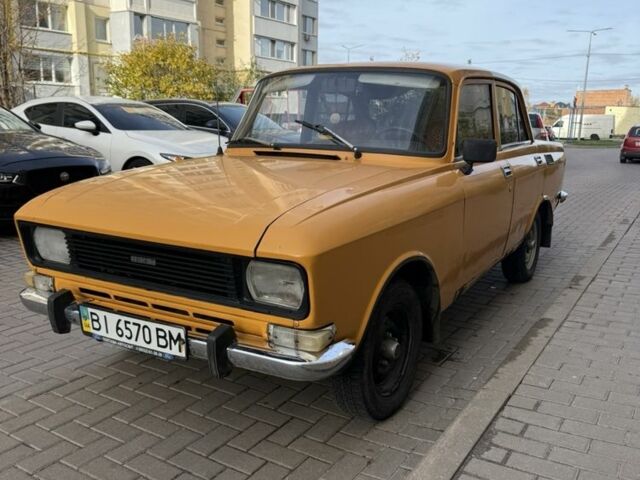 Оранжевый Москвич / АЗЛК 2140, объемом двигателя 1.5 л и пробегом 63 тыс. км за 596 $, фото 1 на Automoto.ua