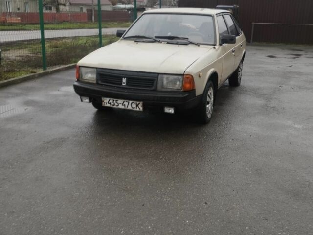 Коричневый Москвич / АЗЛК 2141, объемом двигателя 1 л и пробегом 150 тыс. км за 756 $, фото 1 на Automoto.ua