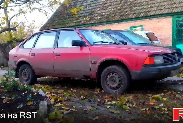 Москвич / АЗЛК 2141 1990 в Лохвице на Automoto.ua Красный Москвич / АЗЛК 2141, объемом двигателя 1.6 л и пробегом 350 тыс. км за 1070 $, фото 1 на Automoto.ua