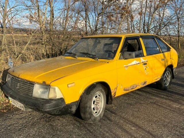 Желтый Москвич / АЗЛК 2141, объемом двигателя 1.7 л и пробегом 50 тыс. км за 357 $, фото 1 на Automoto.ua