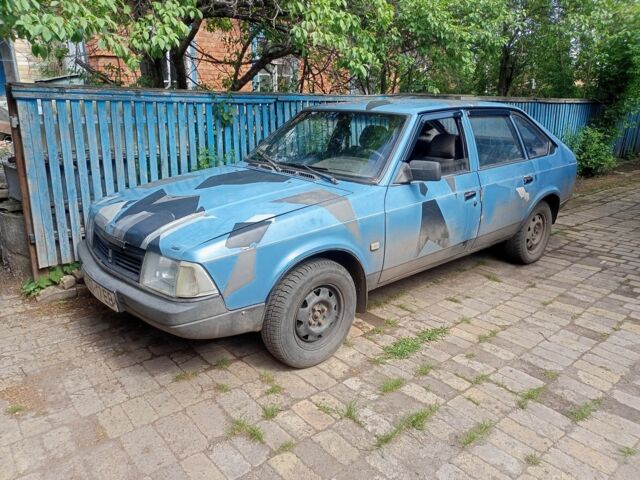 Синий Москвич / АЗЛК 2141, объемом двигателя 1 л и пробегом 10 тыс. км за 605 $, фото 1 на Automoto.ua