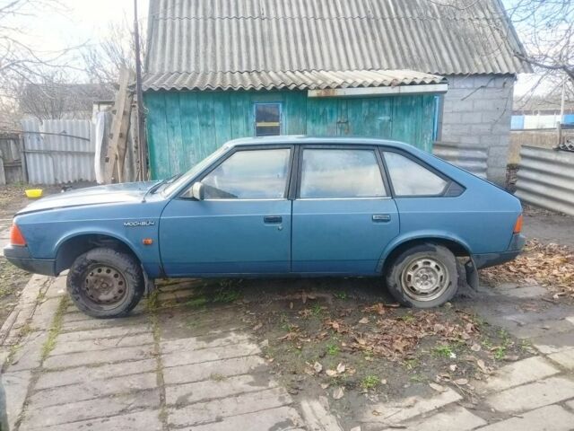Синий Москвич / АЗЛК 2141, объемом двигателя 0 л и пробегом 65 тыс. км за 214 $, фото 1 на Automoto.ua