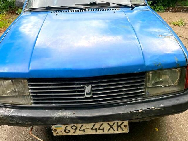 Синий Москвич / АЗЛК 2141, объемом двигателя 1.5 л и пробегом 0 тыс. км за 350 $, фото 1 на Automoto.ua