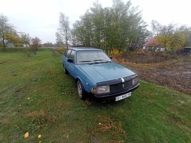 Москвич / АЗЛК 2141 1990 в Новомосковске на Automoto.ua Синий Москвич / АЗЛК 2141, объемом двигателя 1.7 л и пробегом 330 тыс. км за 429 $, фото 1 на Automoto.ua