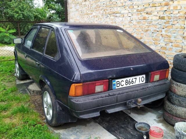 Синий Москвич / АЗЛК 2141, объемом двигателя 1.7 л и пробегом 237 тыс. км за 500 $, фото 1 на Automoto.ua