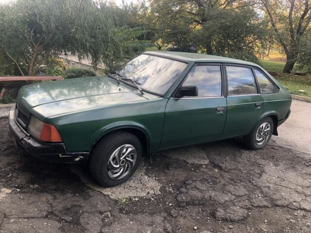 Москвич / АЗЛК 2141 1991 у Краматорске на Automoto.ua Зелений Москвич / АЗЛК 2141, об'ємом двигуна 1.5 л та пробігом 230 тис. км за 717 $, фото 1 на Automoto.ua