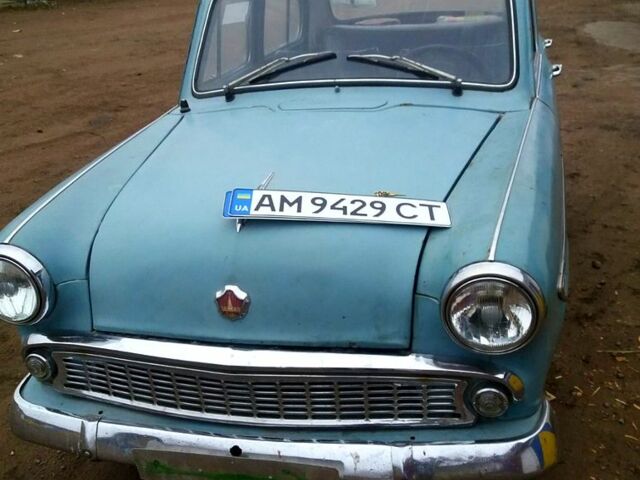 Синий Москвич / АЗЛК 403, объемом двигателя 1.4 л и пробегом 150 тыс. км за 2000 $, фото 1 на Automoto.ua