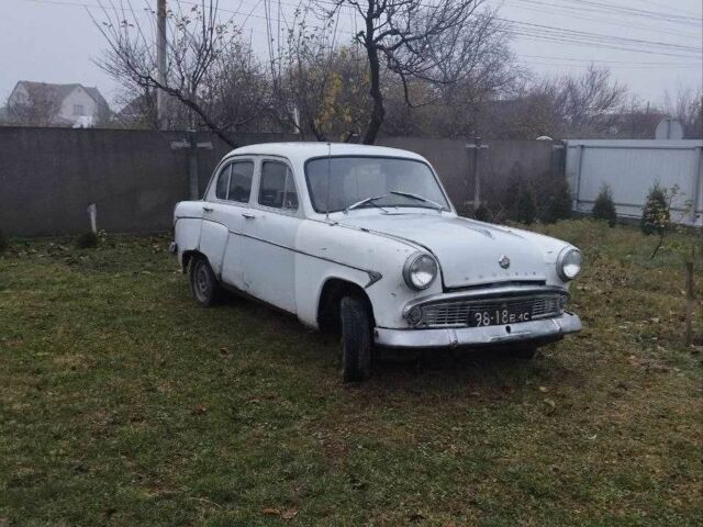 Білий Москвич / АЗЛК 407, об'ємом двигуна 0 л та пробігом 100 тис. км за 1000 $, фото 1 на Automoto.ua