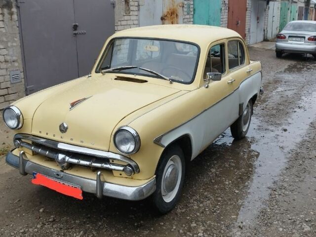 Желтый Москвич / АЗЛК 407, объемом двигателя 0 л и пробегом 1000 тыс. км за 4900 $, фото 1 на Automoto.ua