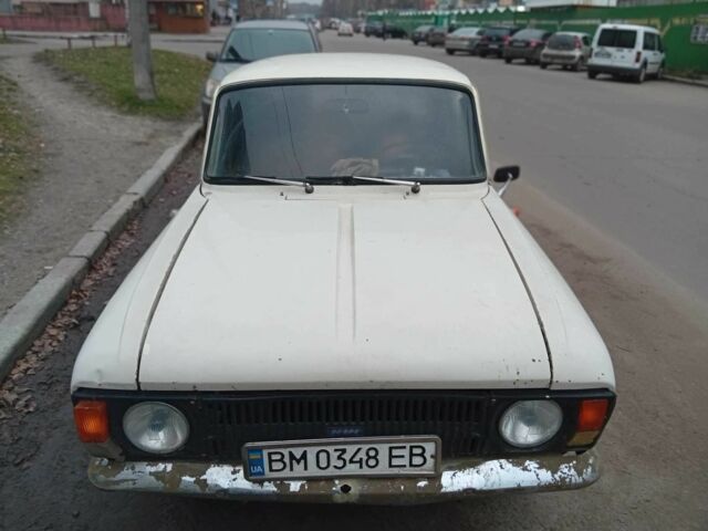 Белый Москвич / АЗЛК 412, объемом двигателя 1.5 л и пробегом 3 тыс. км за 474 $, фото 1 на Automoto.ua