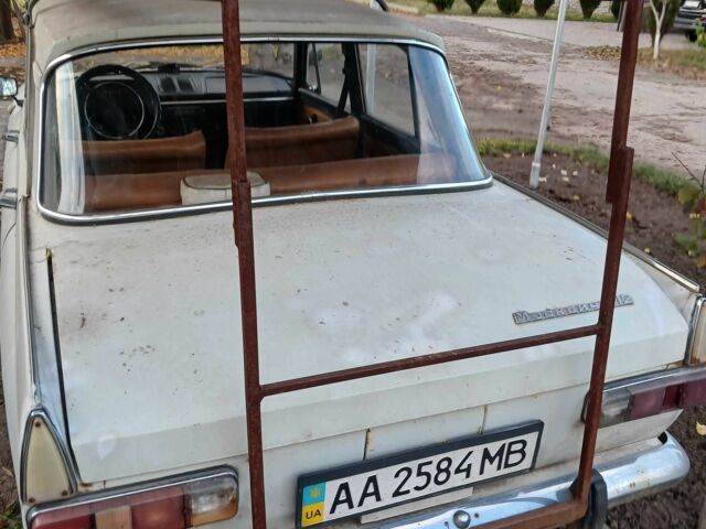 Белый Москвич / АЗЛК 412, объемом двигателя 1.5 л и пробегом 1000 тыс. км за 286 $, фото 1 на Automoto.ua