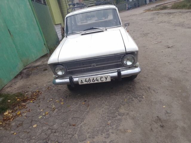 Білий Москвич / АЗЛК 412, об'ємом двигуна 2 л та пробігом 80 тис. км за 619 $, фото 1 на Automoto.ua