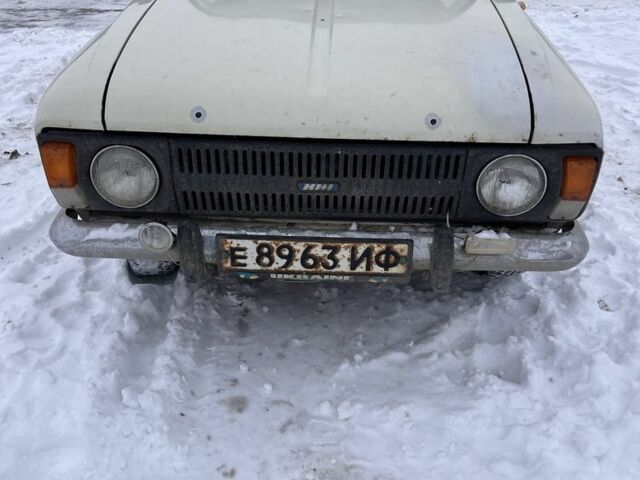 Белый Москвич / АЗЛК 412, объемом двигателя 1.5 л и пробегом 72 тыс. км за 500 $, фото 1 на Automoto.ua