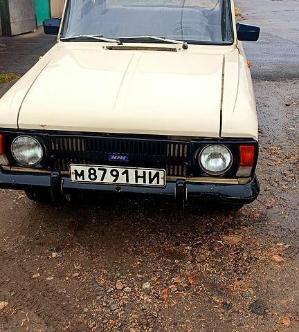 Белый Москвич / АЗЛК 412, объемом двигателя 1.5 л и пробегом 73 тыс. км за 489 $, фото 1 на Automoto.ua