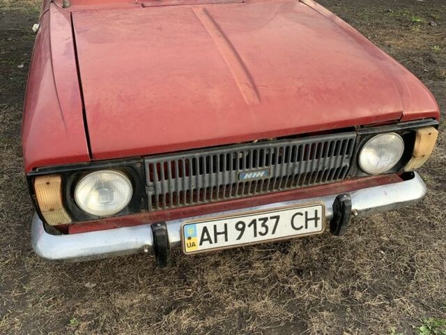 Красный Москвич / АЗЛК 412, объемом двигателя 1.5 л и пробегом 280 тыс. км за 238 $, фото 1 на Automoto.ua