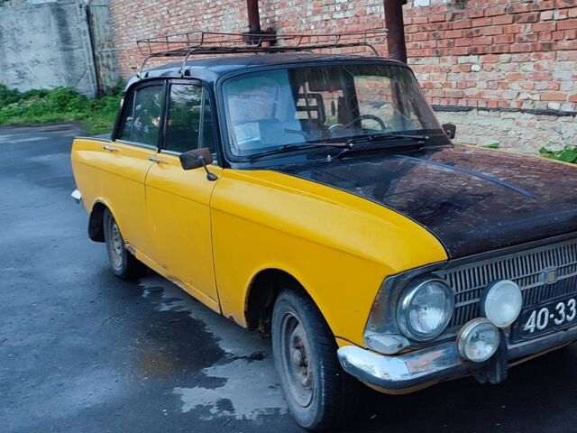 Желтый Москвич / АЗЛК 412, объемом двигателя 0 л и пробегом 100 тыс. км за 503 $, фото 1 на Automoto.ua