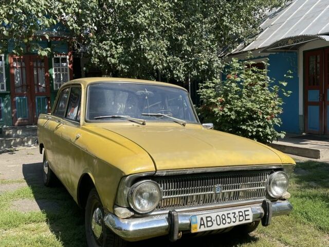 Желтый Москвич / АЗЛК 412, объемом двигателя 1.5 л и пробегом 125 тыс. км за 450 $, фото 1 на Automoto.ua