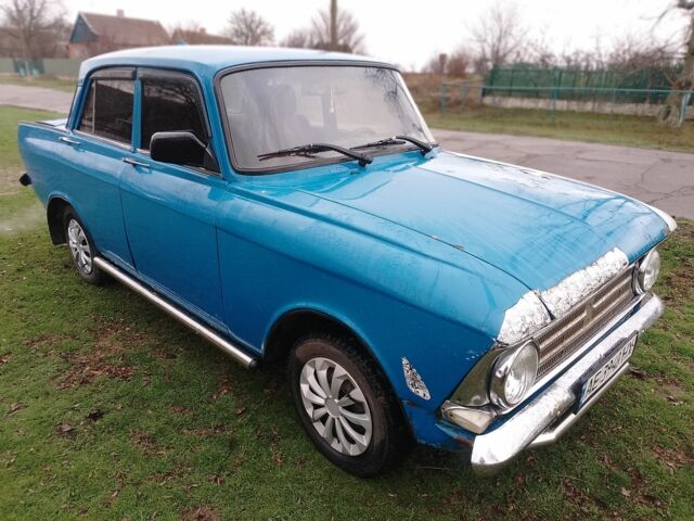 Синий Москвич / АЗЛК 412, объемом двигателя 1.5 л и пробегом 1000 тыс. км за 399 $, фото 1 на Automoto.ua