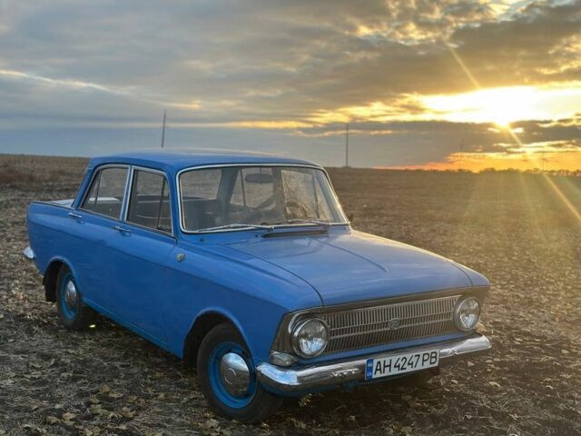 Синий Москвич / АЗЛК 412, объемом двигателя 1.5 л и пробегом 75 тыс. км за 524 $, фото 1 на Automoto.ua