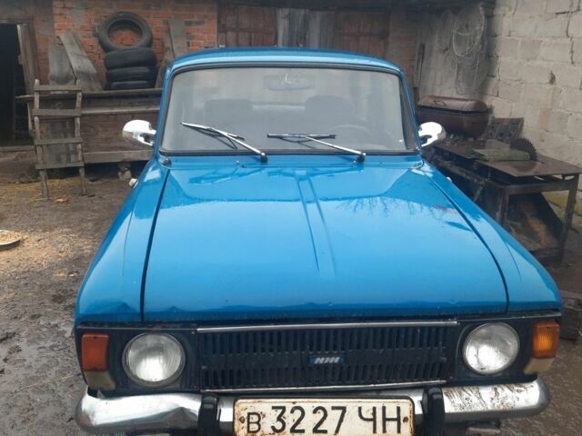 Синій Москвич / АЗЛК 412, об'ємом двигуна 0 л та пробігом 1000 тис. км за 190 $, фото 1 на Automoto.ua