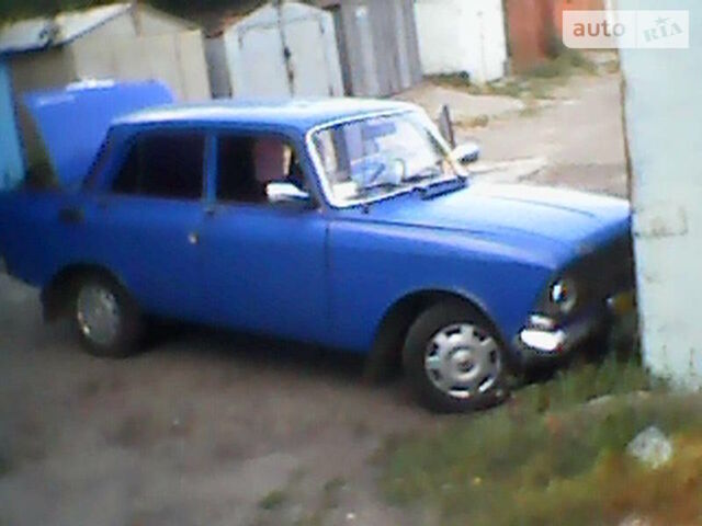 Синий Москвич / АЗЛК 412, объемом двигателя 1.5 л и пробегом 50 тыс. км за 600 $, фото 1 на Automoto.ua