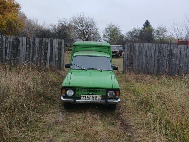 Зелений Москвич / АЗЛК 412, об'ємом двигуна 1.5 л та пробігом 500 тис. км за 600 $, фото 1 на Automoto.ua