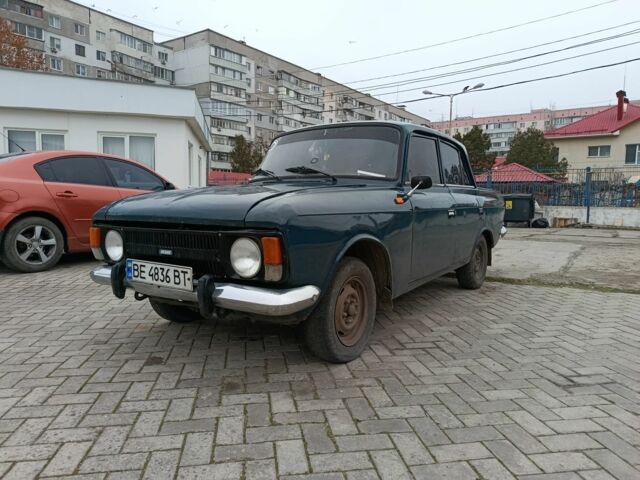 Зеленый Москвич / АЗЛК 412, объемом двигателя 1.5 л и пробегом 73 тыс. км за 592 $, фото 1 на Automoto.ua