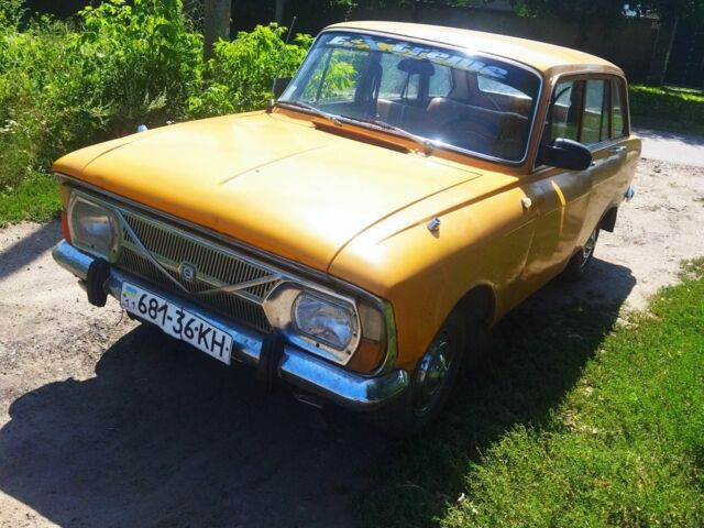Желтый Москвич / АЗЛК Другая, объемом двигателя 0 л и пробегом 1000 тыс. км за 291 $, фото 1 на Automoto.ua