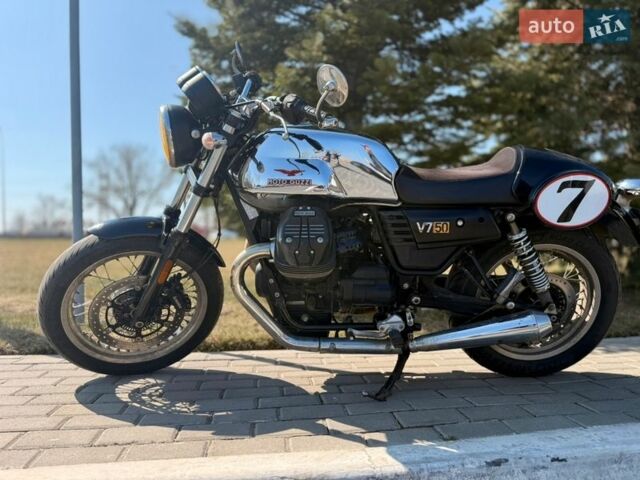 Серый Мото Гуззи В7 Рэсер, объемом двигателя 0.75 л и пробегом 43 тыс. км за 8000 $, фото 1 на Automoto.ua