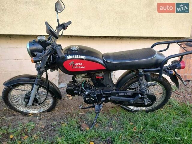 Чорний Мустанг MT 125-8, об'ємом двигуна 0.12 л та пробігом 10 тис. км за 410 $, фото 1 на Automoto.ua