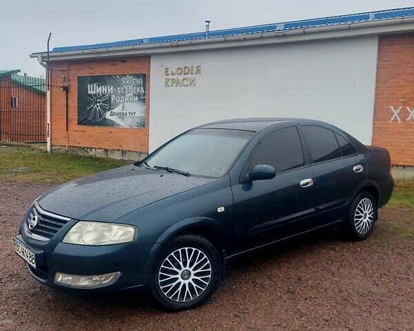 Синий Ниссан Альмера Классик, объемом двигателя 1.6 л и пробегом 257 тыс. км за 3850 $, фото 1 на Automoto.ua