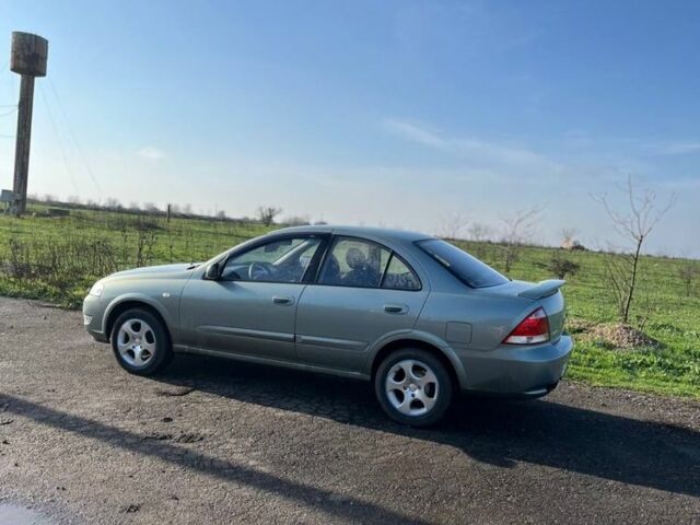 Зеленый Ниссан Альмера Классик, объемом двигателя 1.6 л и пробегом 130 тыс. км за 5700 $, фото 1 на Automoto.ua