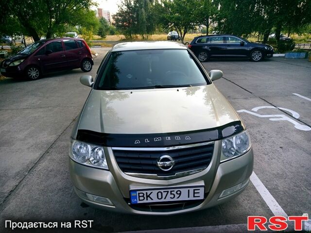 Бежевый Ниссан Альмера, объемом двигателя 1.6 л и пробегом 203 тыс. км за 4200 $, фото 1 на Automoto.ua