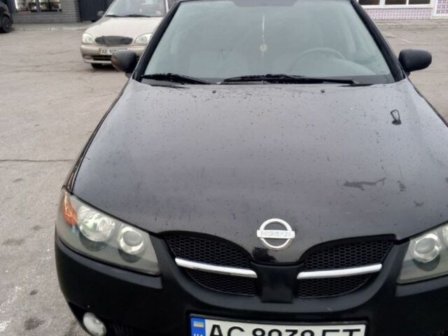 Черный Ниссан Альмера, объемом двигателя 1.5 л и пробегом 200 тыс. км за 3850 $, фото 1 на Automoto.ua