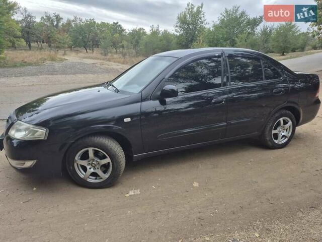Черный Ниссан Альмера, объемом двигателя 1.6 л и пробегом 223 тыс. км за 4600 $, фото 1 на Automoto.ua
