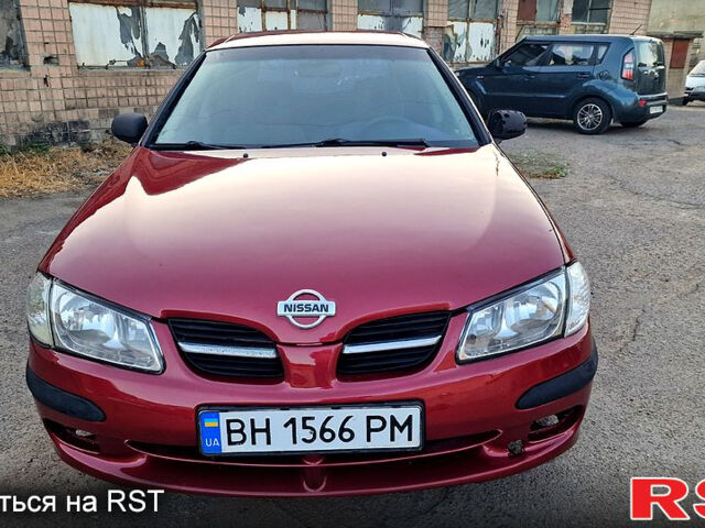 Красный Ниссан Альмера, объемом двигателя 1.8 л и пробегом 247 тыс. км за 2750 $, фото 1 на Automoto.ua