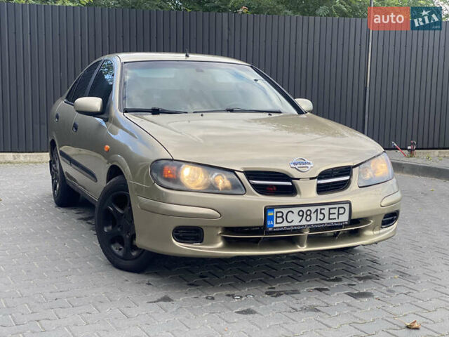 Желтый Ниссан Альмера, объемом двигателя 1.5 л и пробегом 250 тыс. км за 3000 $, фото 1 на Automoto.ua