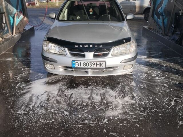 Серый Ниссан Альмера, объемом двигателя 1.5 л и пробегом 351 тыс. км за 3800 $, фото 1 на Automoto.ua