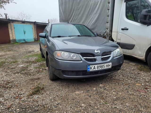 Серый Ниссан Альмера, объемом двигателя 1.5 л и пробегом 380 тыс. км за 3000 $, фото 1 на Automoto.ua