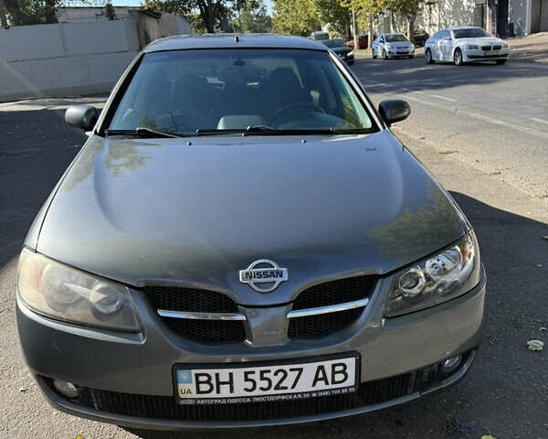 Серый Ниссан Альмера, объемом двигателя 1.8 л и пробегом 220 тыс. км за 5200 $, фото 1 на Automoto.ua